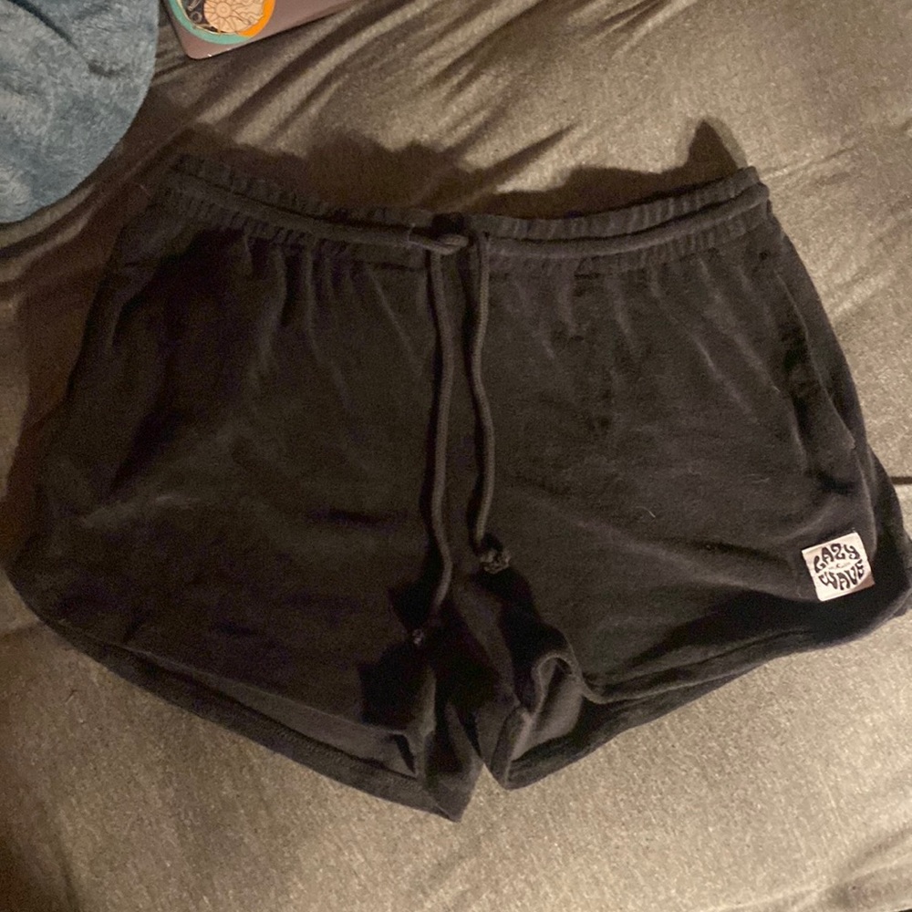 Divided beach shorts size Large